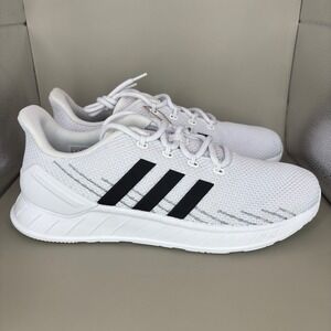 Adidas Questar Flow NXT Running Shoes White Black Men's Size 11
